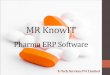 MR KnowIT - Pharma ERP Software