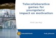 Telecollaborative games for  youngsters: impact on motivation