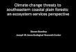 Climate change threats to southeastern coastal plain forests: an ecosystem services perspective