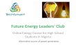 Future energy leaders' club lecture 8