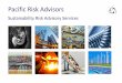 PRA - Sustainability Risk Advisor - ESG Advisory Services May 2015