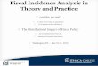 Fiscal Incidence Analysis in Theory and Practice