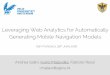 Leveraging Web Analytics for Automatically Generating Mobile Navigation Models [Mobile Services 2016]