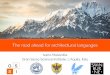 The road ahead for architectural languages [ACVI 2016]