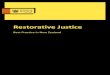 Restorative Justice: Best practice in New Zealand