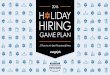 2016 Holiday Hiring Game Plan
