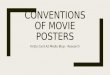 Conventions of movie posters