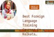 Foreign language training institute kolkata