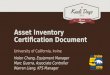 Asset Inventory Certification Document v 1 2 2015-11-06