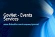 GovNet - Events Services