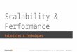 Scalability and Performance