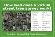 How Well Does a Virtual Tree Survey Work?