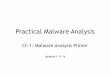 CNIT 126 Ch 0: Malware Analysis Primer & 1: Basic Static Techniques