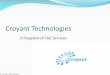 CROYANT SOFTWARE TECHNOLOGIES LIMITED