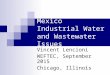 WEFTEC - Mexico Industrial Water & Wastewater Presentation (2015, Final Version)