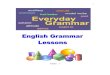 English Grammar Lessons (Part 1)
