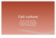Cell culture introduction