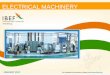 Electrical Machinery Sectore Report - January 2017