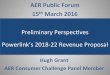 Hugh Grant (CCP4) Presentation to the AER on Powerlink's 2018-22 Revenue Proposal March 2016