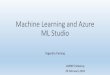 Machine learning and azure ml studio