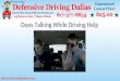 Does talking while driving help