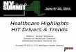 Healthcare Highlights: HIT Drivers and Trends