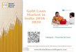 Gold Loan Market in India 2016 - 2020