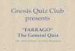 Farrago The General Quiz (Finals)