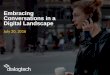 Embracing Conversations in a Mobile Landscape