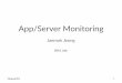app/server monitoring
