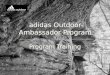 Adidas outdoor training presentation