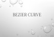 Bezier curve computer graphics