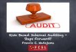 Risk based internal auditing   steps forward spiritual