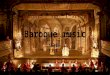 Baroque music