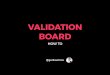 Validation board itescia 2015 16