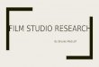 Film Studio Research AS Media