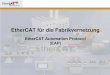 EtherCAT Automation Protocol (EAP) Einführung