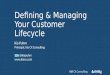 Defining & Managing Your Customer Lifecycle