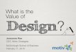What is the value of design