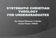 848484 Systematic Christian Theology