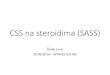 CSS na steroidima (SASS)