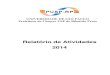 Relatório de atividades PUSP 2014