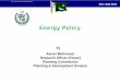 Energy Policies