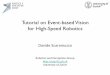 Event-Based Vision for High-Speed Robotics
