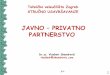 Skendrović – Projekti javno-privatnog partnerstva