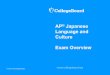 AP Japanese Language and Culture Exam Overview 2015-2016