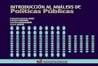 Introducción al análisis de políticas públicas