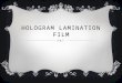 Hologram Lamination Film