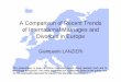A Comparison of Recent Trends of International Marriages and Divorces in Europe