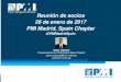 Reunión de socios pmi madrid spain chapter   26-enero-2017